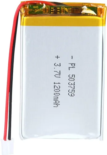 Vista 51 de 802030 Batería Lipo de 3.7V 400mAh 802030 Juego de Batería de Polímero de Litio Recargable con Conector JST PH2.0mm para Dispositivo Electrónico
