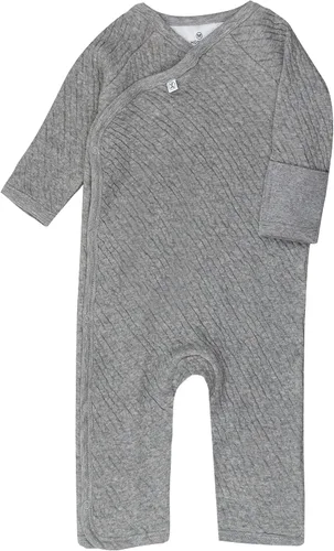 HonestBaby unisex-baby Romper Coverall Sets One-Piece Jumpsuit Organic Cotton for Infant Baby Boys, Girls, Unisex