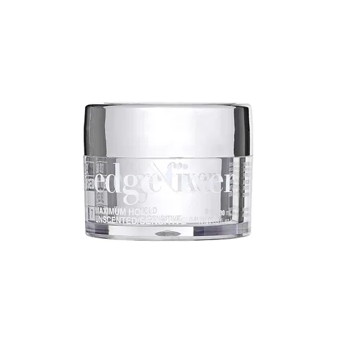 Vista 2 de Red by Kiss Edge Fixer 24 Hour Maximum Hold Edge Wax No Flaking Biotina B7 Gel para el cabello con infusión de biotina B7, 1.01 onzas líquidas