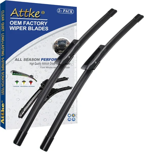 Vista 26 de ATTKE Limpiaparabrisas trasero, limpiaparabrisas trasero de 10 pulgadas para Jeep Compass 2007-2017 Jeep Patriot 2007-2017, estilo original OE