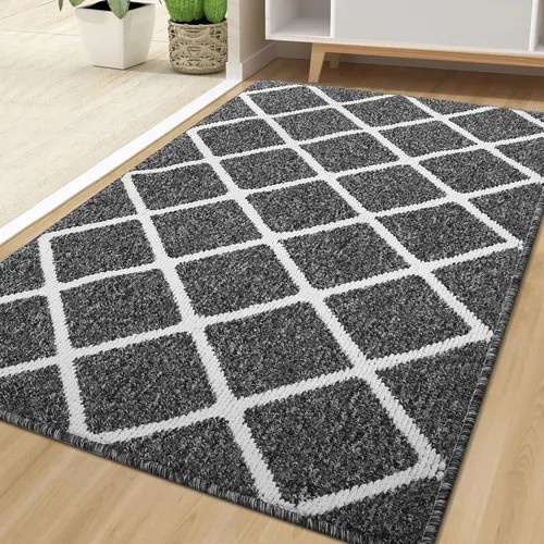 Vista 21 de Finchitty Alfombra para Puerta Interior, Resistente a la Suciedad y Absorbente, de Perfil Bajo, Antideslizante, Lavable, Alfombras de Piso
