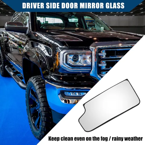 Vista 2 de 23444114 / Espejo retrovisor izquierdo/trasero para Chevy Silverado 1500 2016-2018 para GMC Sierra 2500 HD 2015-2019 / Espejo retrovisor