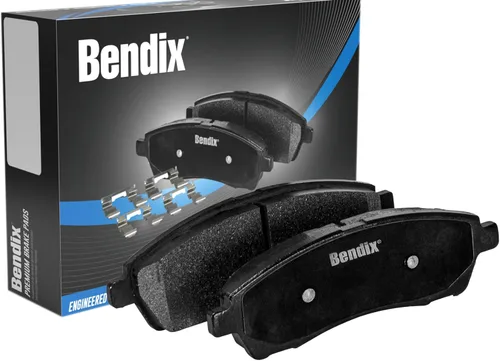 Vista 312 de Pastillas de freno traseras cerámicas Bendix Premium SBC1337 para Cadillac CTS 2014-2008, SRX 2016-2010, Chevrolet Camaro 2015-2010, Saab 9-4X 2011