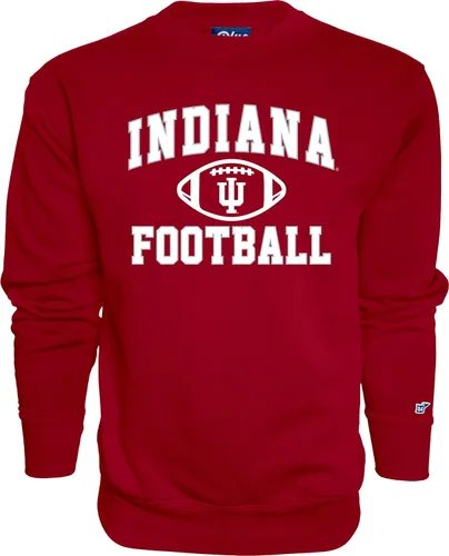 Vista 23 de Blue 84 NCAA sudadera de cuello redondo para hombre, color del equipo de fútbol