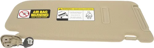 Vista 3 de Dorman 74212 - Parasol para el lado del conductor compatible con modelos seleccionados de Hyundai, color beige
