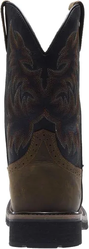Vista 7 de WOLVERINE Botas de trabajo Rancher impermeables Steeltoe con punta cuadrada de 10 pulgadas para hombre