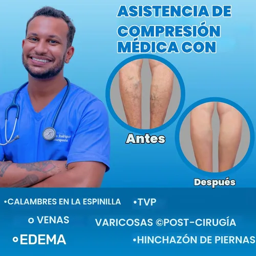 Vista 6 de Calzas de compresión graduada, con control superior, Apoyo firme 20-30 mmHg, S, Beige, 2