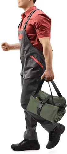 Vista 2 de Lightweight Oxford Fabric Tool Bag With Foldable Feature For Easy Storage Organizers Heavy Duty Carriers Foldable Tool Bag