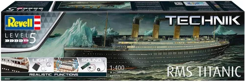 Vista 3 de Revell RV00458 RMS Titanic - Kit modelo Technik, Sin pintar