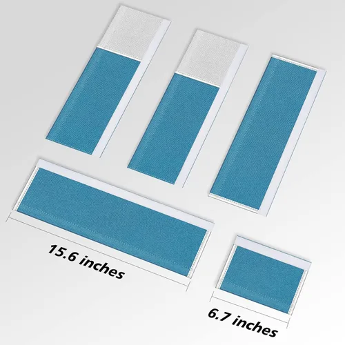 Vista 6 de Fundas para manijas de puerta de refrigerador, 5 piezas, decoración de electrodomésticos de cocina, nevera, microondas, lavavajillas, fundas