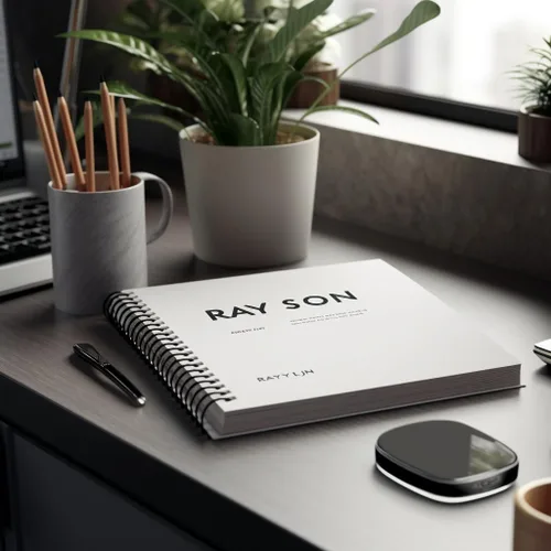 Vista 5 de Rayson Bobina de encuadernación en espiral de plástico de 1-1/4 pulgadas (1.252 in), capacidad de 280 hojas, enlaces de bobina negra de paso 4:1