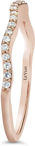 Vista 3 de Chocolate Diamond or Gemstone Stackable Band Ring for Women in 14k Gold Anniversary Promise Wedding Band Ring Size 6 to 8 by LeVian