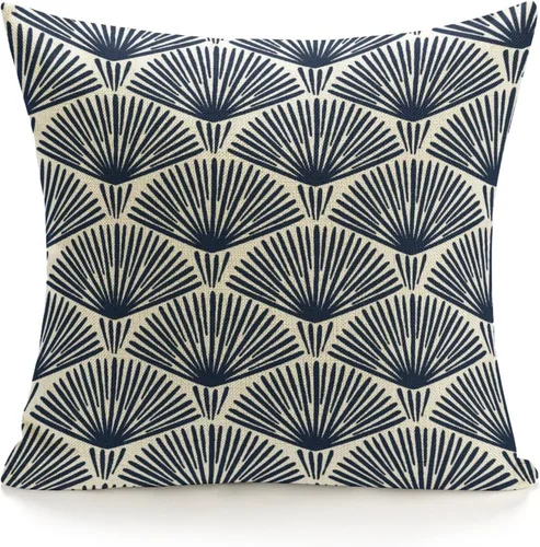 Vista 22 de Fundas de almohada modernas con estampado de alfombra turca del siglo XVII, fundas de cojín cuadradas decorativas para sofá, dormitorio, sala
