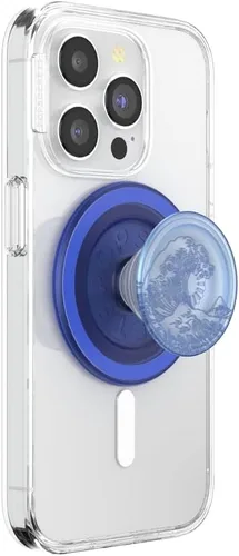 Vista 15 de PopSockets Agarre para teléfono con soporte magnético, parte superior intercambiable, sujeción segura para fundas MagSafe de iPhone, agarre
