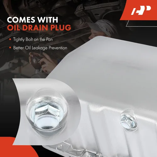 Vista 6 de A-Premium Cárter de aceite de motor compatible con Volkswagen Jetta 1999-2005 Beetle 1998-2006 Golf 1999-2006 Seat Córdoba 1999-2002 Ibiza