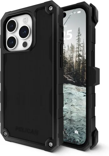 Vista 9 de Pelican Ranger Series - Funda para iPhone 15 Pro Max de 6.7" [Compatible con MagSafe] [Anti-Amarilleo] Funda magnética con tecnología anti-arañazos