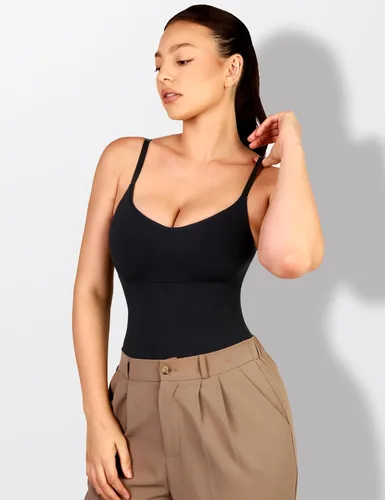 Vista 5 de Lover-Beauty Body para mujer con brasier integrado, tanga esculpiendo sin costuras
