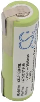 Vista 4 de FITHOOD Batería de repuesto para Remington R845 R-450s F-4790 F-5790 F-7790 MS2-390 MS-280 MS-290 MS-5100 MS-5200 MS-5500 MS-5700 MS-5800 MS-6000