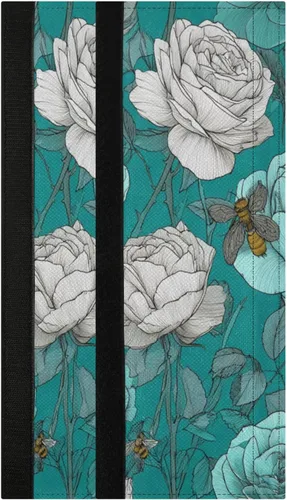 Vista 8 de Juego de 2 fundas para manijas de puerta de refrigerador, hechas a mano, protector decorativo para nevera, horno, lavavajillas, decorativo, lavable