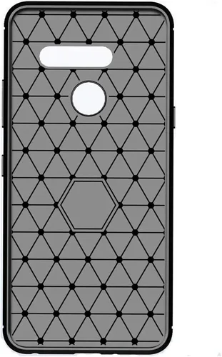 Vista 2 de Funda de teléfono para LG G8 ThinQ con protector de pantalla de vidrio templado y accesorios para celda, delgada, suave, de silicona de poliuretano