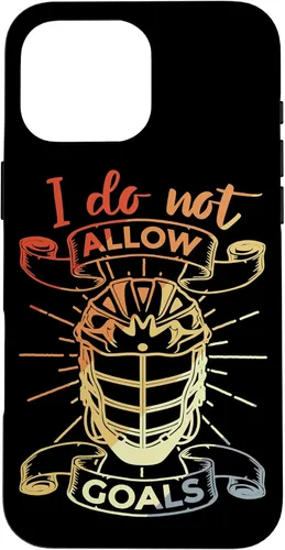 Vista 19 de Funny Lacrosse Goalie Case for iPhone 16