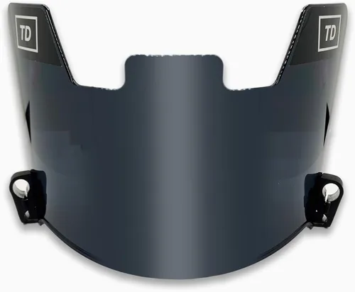 TD Sports - Visera de fútbol para niños, jóvenes y adultos, protección ocular para casco y máscara facial