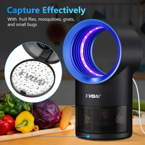 Vista 3 de Trampa para moscas de frutas para interiores, trampas para moscas de interior para el hogar, trampas para mosquitos de casa, trampa para insectos