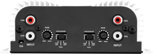 Vista 8 de Taramps TS 400x4 400 vatios RMS 4 canales Amplificador de audio para automóvil de rango completo, 2 canales puenteados, entrada RCA clase D