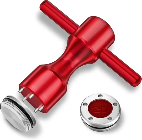 Vista 7 de Peso de la cabeza de golf, 2 unidades. Pesos personalizados de golf de 0.18 oz+llave roja compatible con Titleist Scotty Cameron Putters Newport
