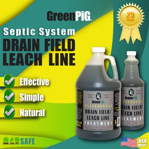 Vista 8 de GREEN PIG Limpiador de campo de drenaje, removedor de obstrucciones de drenaje seguro séptico, tratamiento de tanque séptico para limpiar