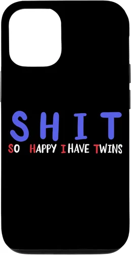 Vista 28 de Twins Dad Twins Mom Funny Twins Parents of Twins New Parents Case for iPhone 17