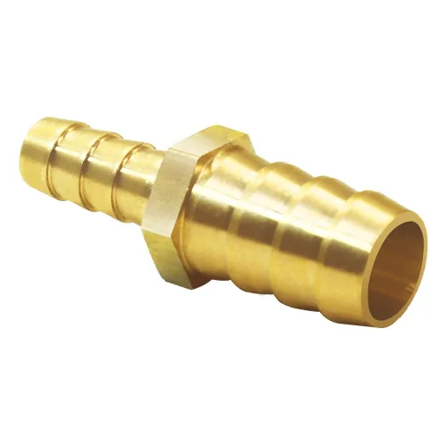 Vista 11 de Joywayus Reductor de púas de manguera de 1/2 "a 3/4" empalme reductor de ajuste de púas, unión hexagonal de latón para agua/combustible/aire