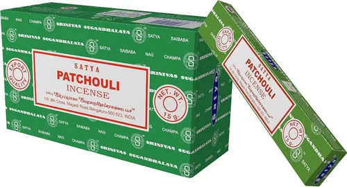 Vista 7 de Satya Palitos de incienso Nag Champa Patchouli, 12
