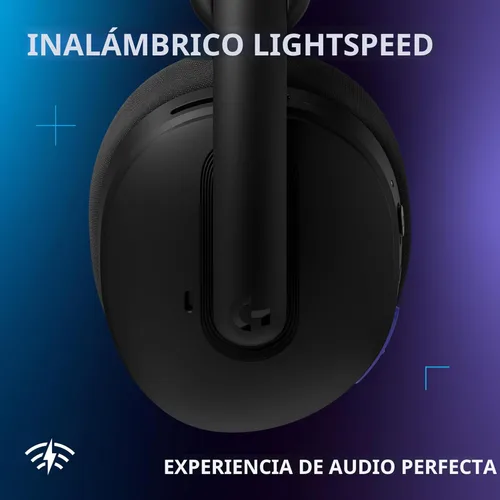 Vista 4 de Logitech G Auriculares inalámbricos Bluetooth 325 Lightspeed para juegos, comodidad durante todo el día, micrófono integrado con reducción de ruido