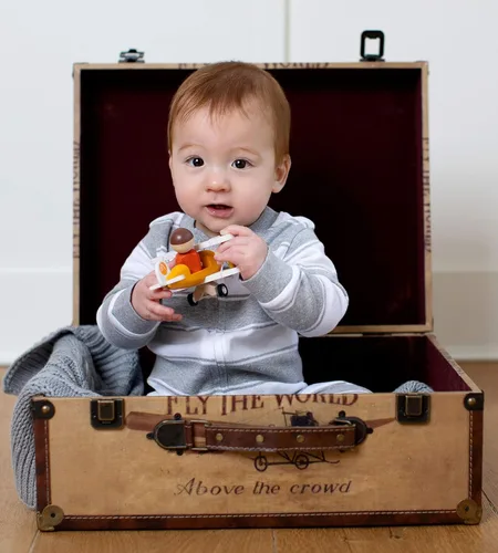 Vista 3 de Burt's Bees Baby - Pijama de una pieza para bebé, niño, para dormir y jugar, algodón 100% orgánico, enterizo de una pieza con cremallera frontal