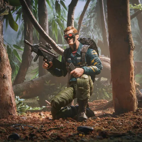 Vista 6 de Figura G.I Joe Classified Series Elite Tiger Force Dusty