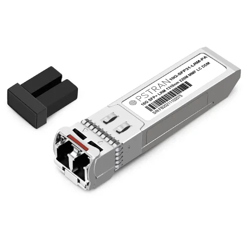 Vista 24 de 10GBASE-LR SFP+ Módulo Transceptor Óptico, 1310nm, 6.2 mi, DDM, Duplex LC SMF, 10 unidades, Gris, Sólido