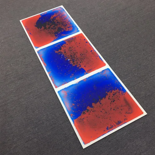 Vista 4 de Art3d Coloridos rompecabezas líquidos de pista de baile Sistema de suelo decorativo Playmat