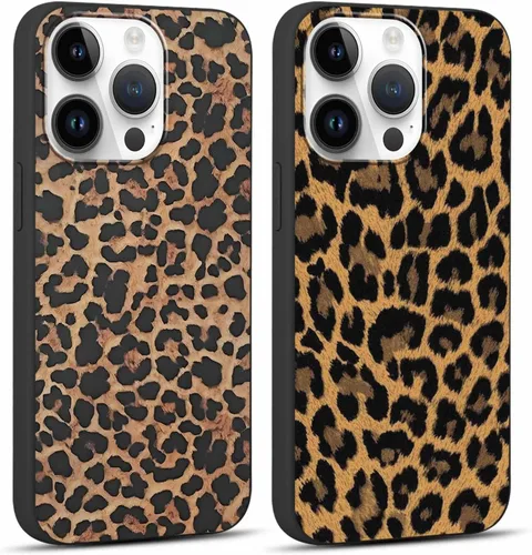 Vista 86 de Paquete de 2 fundas de teléfono con bonito estampado de guepardo para iPhone 7/8/SE 2020 / SE 2022 de 4.7 pulgadas, diseño de leopardo de lujo