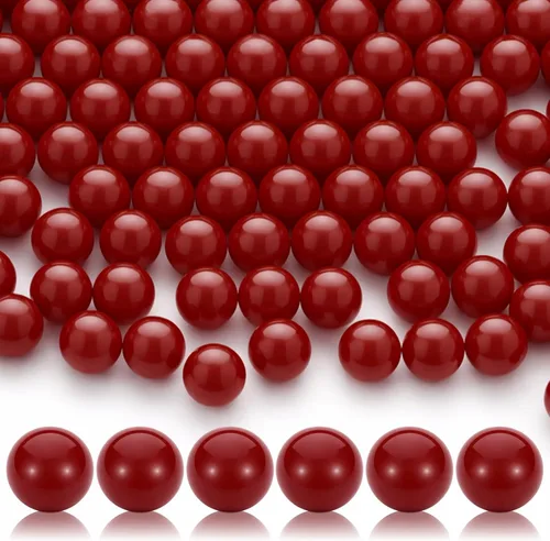 Vista 13 de Civaner Proyectiles de calibre 150 x 68/61 para defensa y práctica, bolas de paintball 68 rompedoras reutilizables, proyectiles sólidos de nylon