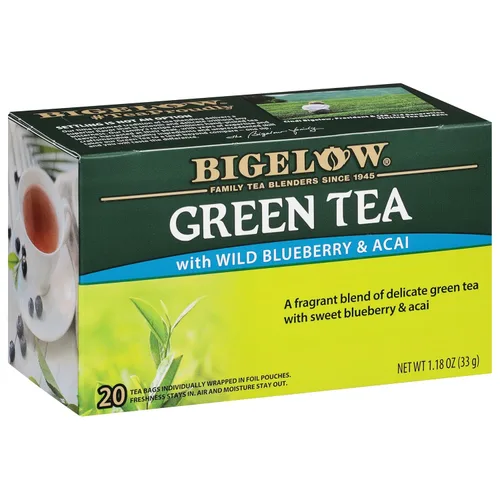 Vista 10 de Bigelow Tea Té verde clásico, té con cafeína con té verde, caja de 40 unidades (paquete de 6), 240 bolsas de té en total