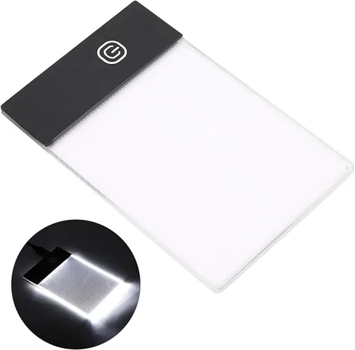 A6 portátil LED caja de luz trazador pequeña almohadilla de luz LED tablero de luz pequeña almohadilla de luz de seguimiento de artcraft almohadilla