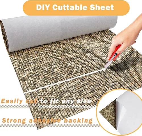 Vista 4 de Piso de Barco de Espuma EVA Cubierta de Espuma de Barco Camuflaje 94"x45"/35"/23" Tapete Antideslizante para Barco Autoadhesivo Rollos de Espuma