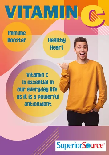 Vista 6 de Superior Source Vitamina C 500 mg MicroLignual Tablets – Tamponado VIT C Sour Cherry Melts – Potenciador del sistema inmunológico, vitaminas