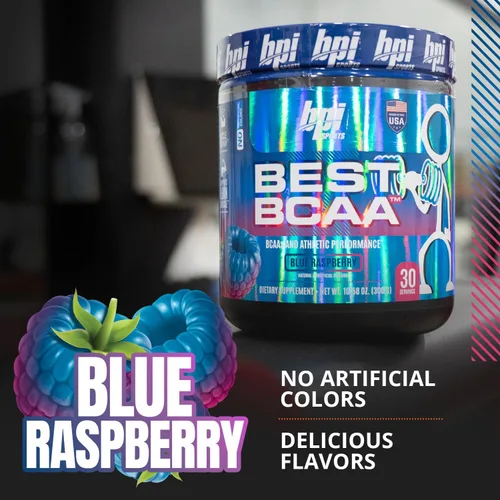 Vista 5 de BPI Sports Best BCAA péptidos aminoácidos de cadena ramificada, polvo energizante
