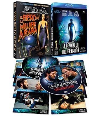 Kiss of the Spider Woman (1985) (Blu-Ray & DVD Combo) Blu-Ray, Reg.ABC Import - Spain