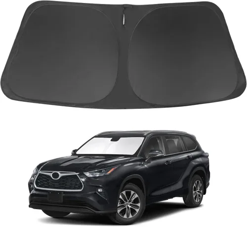 Vista 10 de Parasol para parabrisas de ajuste personalizado para BMW X1 F48 2016-2022, accesorios plegable, bloqueador solar protege el automóvil de los rayos