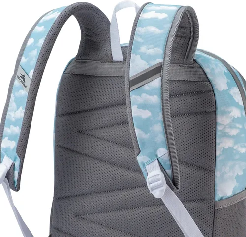 Vista 6 de High Sierra Outburst 2.0 - Mochila de mano con funda acolchada para tablet y laptop, reflectividad de 360 grados, se adapta a la mayoría de nubes