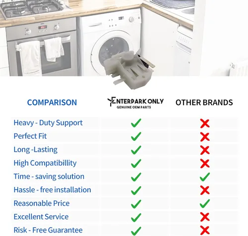 Vista 6 de ENTERPARK DD81-02132A DD81-01629A - Pestillo para interruptor de puerta de lavavajillas Samsung, repuesto para lavavajillas AP6287051 PS8764558