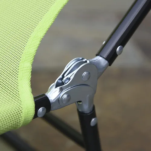 Vista 9 de Tumbona reclinable plegable para exteriores, tumbona para playa, patio, piscina, césped, verde